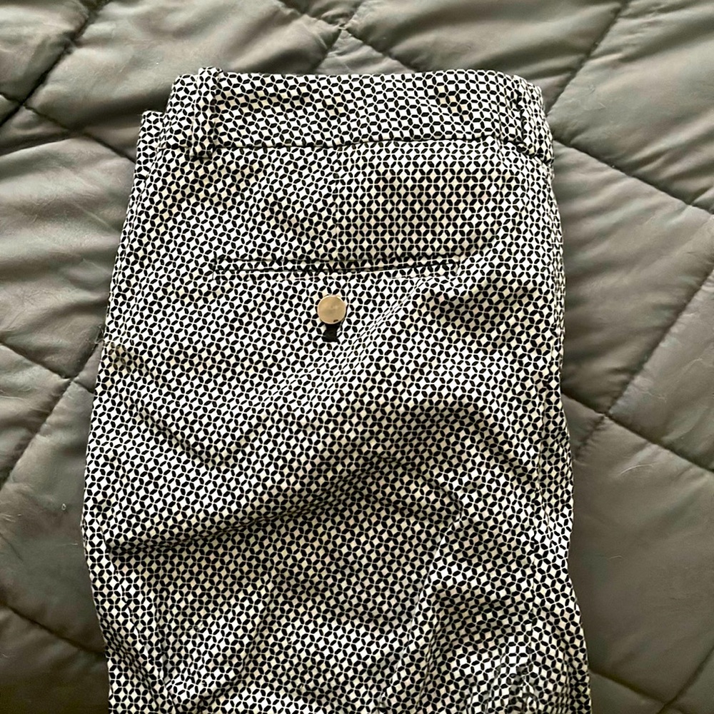 Black and white Calvin Klein work pant 12